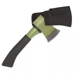 MIL-TEC sekera SURVIVAL celokov s nylon.pouzdrem ZELENÁ