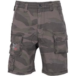 Surplus Kalhoty krátké Trooper Shorts blackcamo 6XL