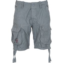 Surplus Kalhoty krátké Airborne Vintage Shorts šedé 7XL