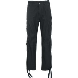 Brandit Kalhoty Pure Vintage Trouser černé 6XL