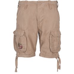 Surplus Kalhoty krátké Airborne Vintage Shorts béžové 4XL