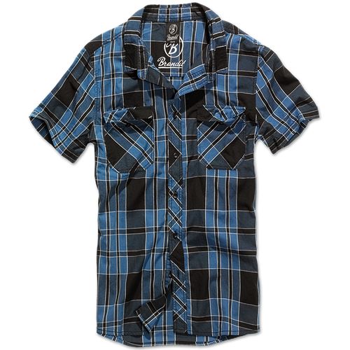 Brandit Košile Roadstar Shirt 1/2 indigo XL