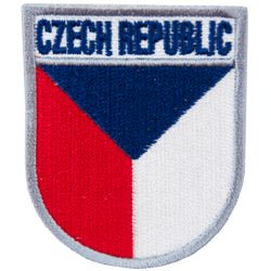Nášivka: CZECH REPUBLIC [pavéza] barevná