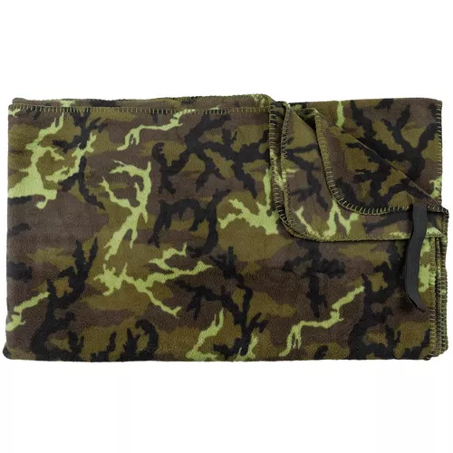 MFH deka FLEECE 200x150cm maskovaná vz.95 Les