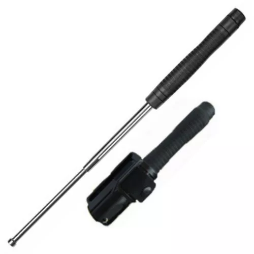 ESP obušek teleskopický 40cm/16" kalený s pouzdrem BH-54 STŘÍBRNÝ ergo rukojeť
