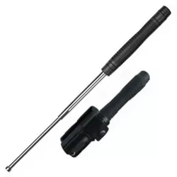 ESP obušek teleskopický 40cm/16" kalený s pouzdrem BH-54 STŘÍBRNÝ ergo rukojeť