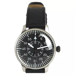 MIL-TEC hodinky ARMY MECHANIC RETRO - ČERNÝ ciferník