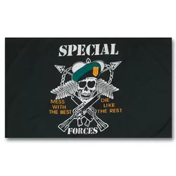 MIL-TEC vlajka motiv US SPEC.FORCES