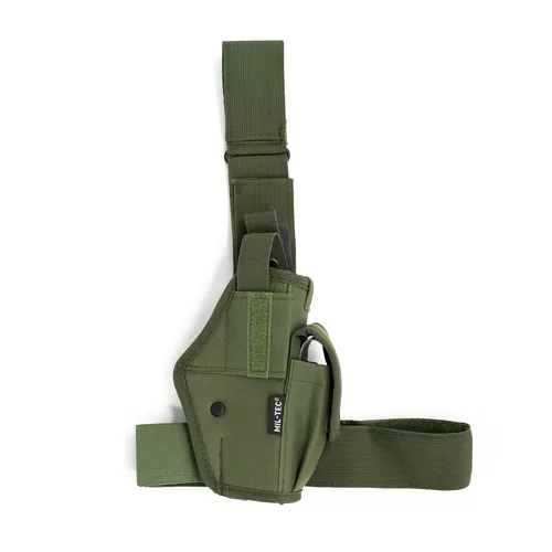 MIL-TEC pouzdro pistolové stehenní ZELENÉ