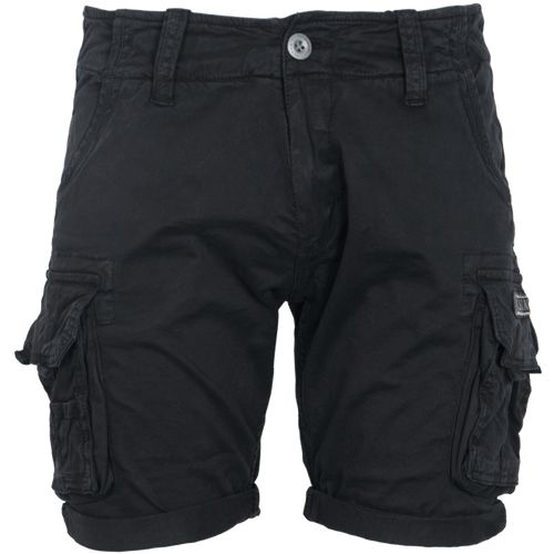 Alpha Industries Kalhoty krátké  Crew Short černé 34