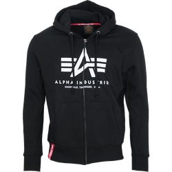 Alpha Industries Mikina  Basic Zip Hoody černá M