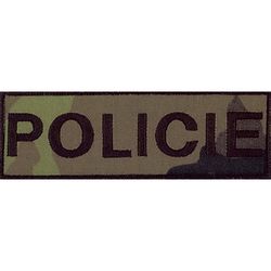 Nášivka: POLICIE [malá] vz. 95 zelený