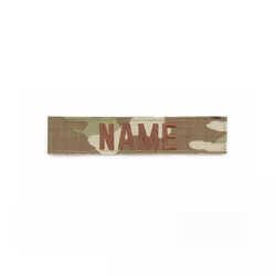 MILITARY RANGE nášivka jmenovka "NAME" 10 cm VELCRO OCP