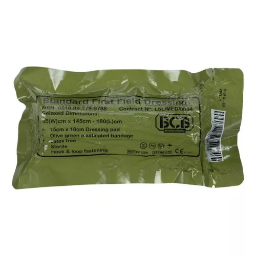 BCB obvaz COMBAT FIRST FIELD LARGE 25 x 30 cm se suchým zipem