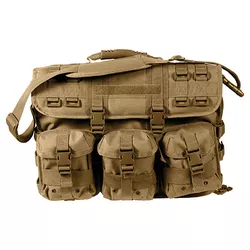 ROTHCO taška MOLLE přes rameno na laptop COYOTE