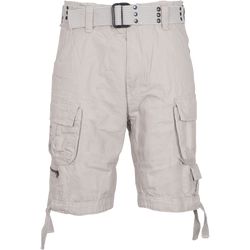 Brandit Kalhoty krátké Savage Vintage Shorts bílé oprané 4XL