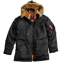 Alpha Industries Bunda  N3B VF 59 černá XXL