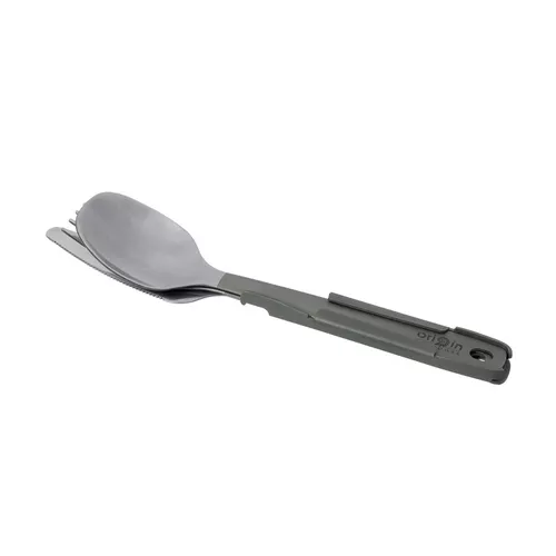 Origin Outdoors příbor lehký cestovní BW 4dílná skládací sada TITAN (45g)
