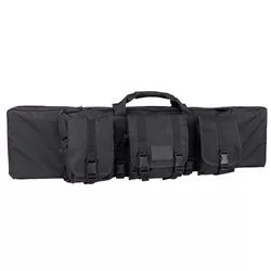 CONDOR OUTDOOR taška na pušku 90 cm se 3 kapsami ČERNÁ