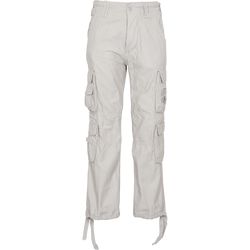 Brandit Kalhoty Pure Vintage Trouser bílé oprané XXL