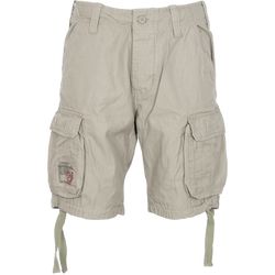 Surplus Kalhoty krátké Airborne Vintage Shorts zelená světle 3XL