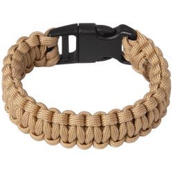 Náramek Paracord KOBRA okrová XS