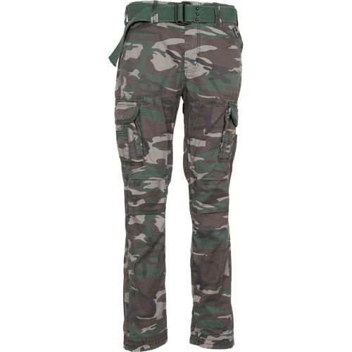 Surplus Kalhoty Premium Slimmy woodland oprané XXL