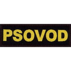 Nášivka: PSOVOD - nápis [velká]