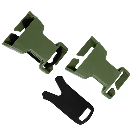 CONDOR OUTDOOR přezka VAS Q.D. plastová ZELENÁ