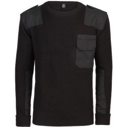 Brandit Pulovr BW Pullover černý L [52]