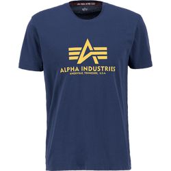 Alpha Industries Tričko  Basic T-Shirt new navy