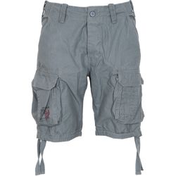 Surplus Kalhoty krátké Airborne Vintage Shorts šedé 4XL