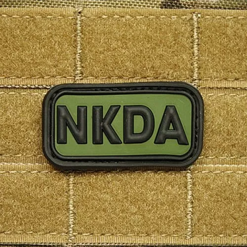 JACKETS TO GO nášivka KREV NKDA plast ZELENÁ