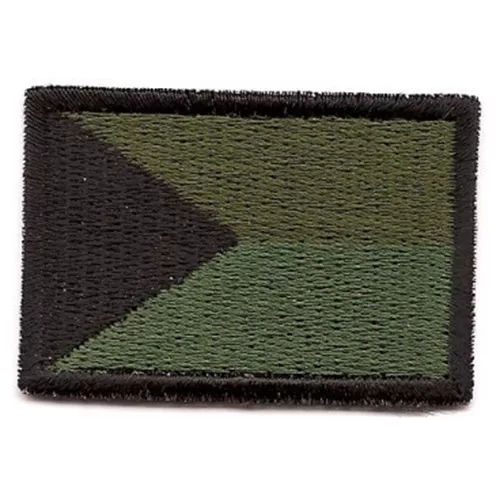 NAVYS nášivka ČR vlajka velká ZELENÁ (65mm)