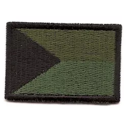 NAVYS nášivka ČR vlajka velká ZELENÁ (65mm)