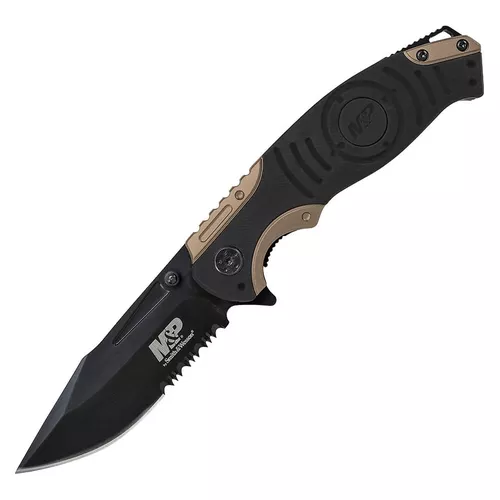 Smith & Wesson nůž zavírací MILITARY POLICE kombinované ostří