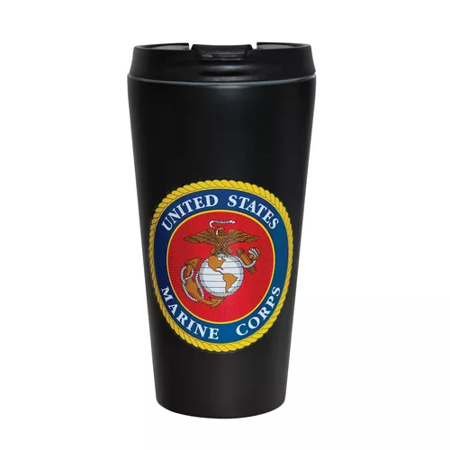 ROTHCO hrnek termo USMC ČERNÝ