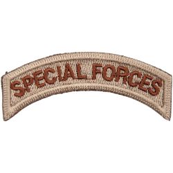 Nášivka: SPECIAL FORCES - oblouček béžová | hnědá