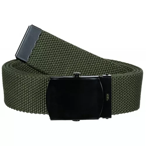 MFH opasek s kovovou přezkou 30 mm ZELENÝ