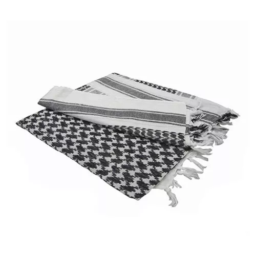 CONDOR OUTDOOR šátek SHEMAGH BÍLO/ČERNÝ