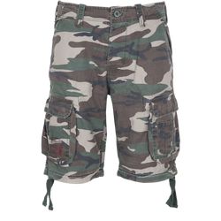 Surplus Kalhoty krátké Airborne Vintage Shorts woodland 5XL