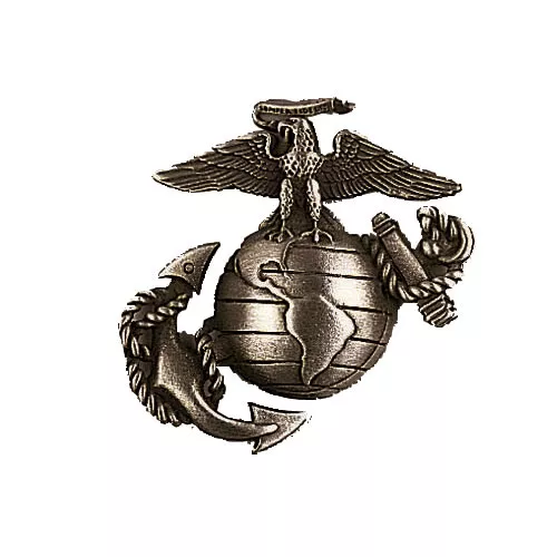 ROTHCO odznak USMC STŘÍBRNÝ MATNÝ