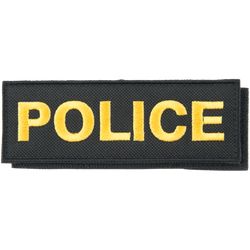 Nášivka: POLICE [malá] černá | žlutá