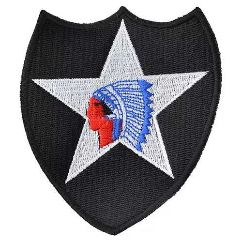 NAVYS nášivka 2ND INFANTRY DIVISION- BAREVNÁ