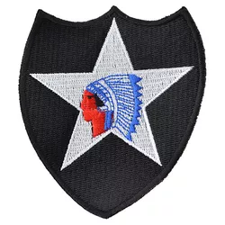 NAVYS nášivka 2ND INFANTRY DIVISION- BAREVNÁ