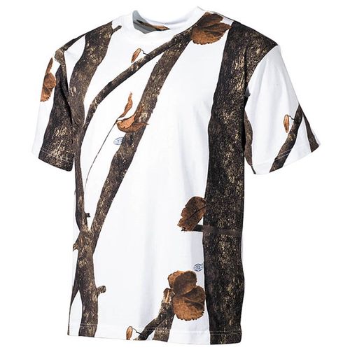 Tričko US T-Shirt lovecká camo zimní L