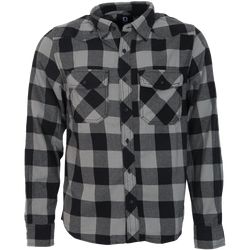 Brandit Košile Check Shirt černá | antracitová XXL
