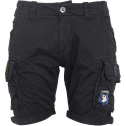 Alpha Industries Kalhoty krátké  Crew Short Patch černé 34