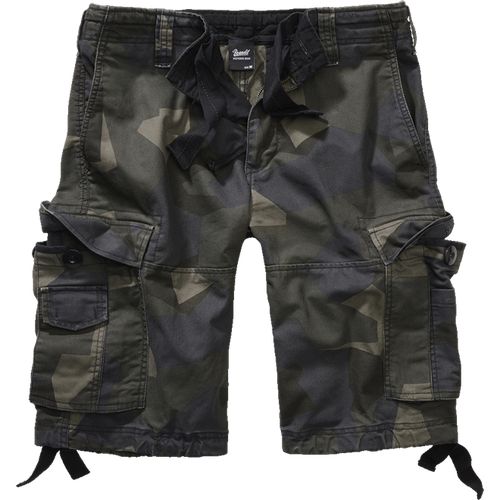 Brandit Kalhoty krátké cargo Vintage Classic Shorts švédská M90 darkcamo