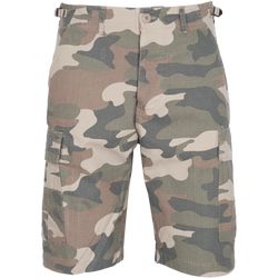 Brandit Kalhoty krátké BDU Ripstop Shorts woodland světlý 4XL